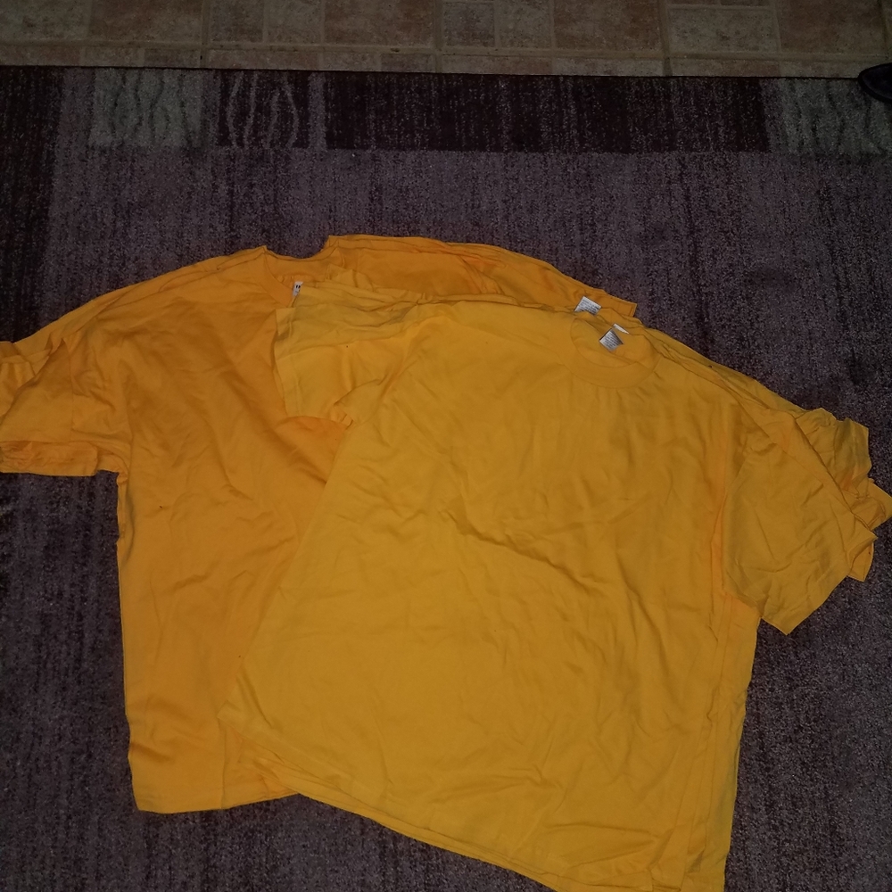 Gold Plus Size Shirts